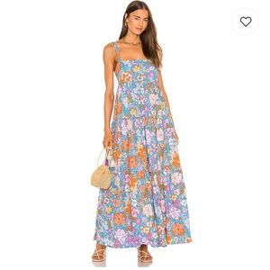 Free People: Park Slope Maxi Bluebell Combo
